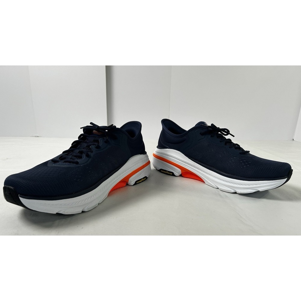 Skechers GO RUN Slip-Ins Max Cushion Good Year Sneakers Size 11 Extra Wide Navy